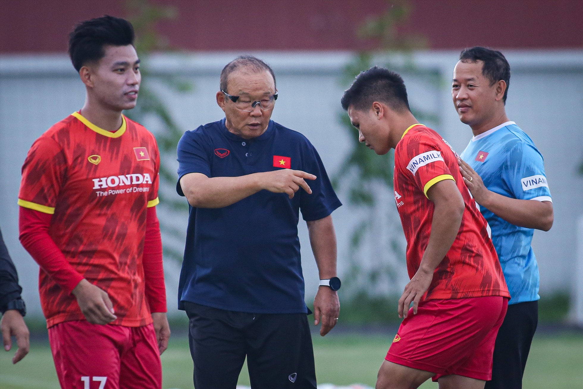 Quá trình hồi phục của Quang Hải và Đình Trọng 